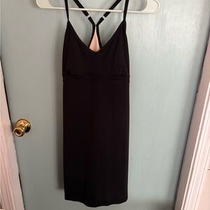 Athleta Black Strappy Dress